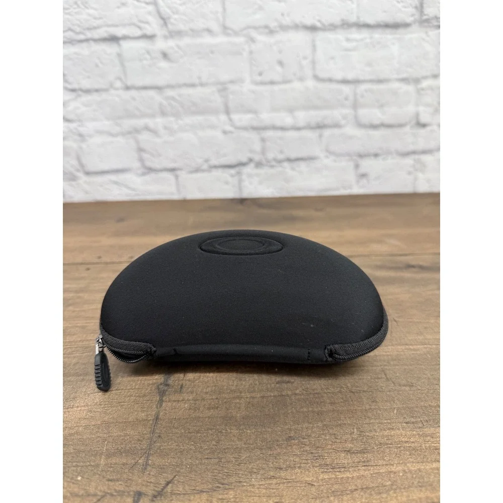 Oakley Eyeglass Sunglasses Hard Shell Zip Case Black Protective Storage